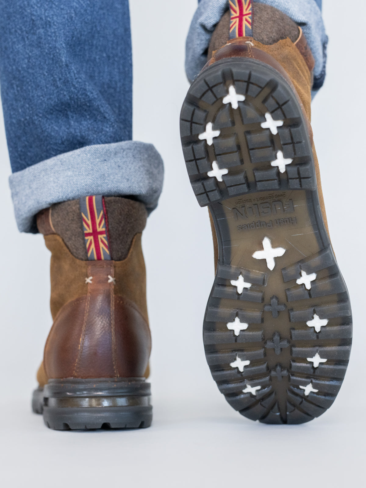 Botín Cuero Hombre Erne - Hush Puppies