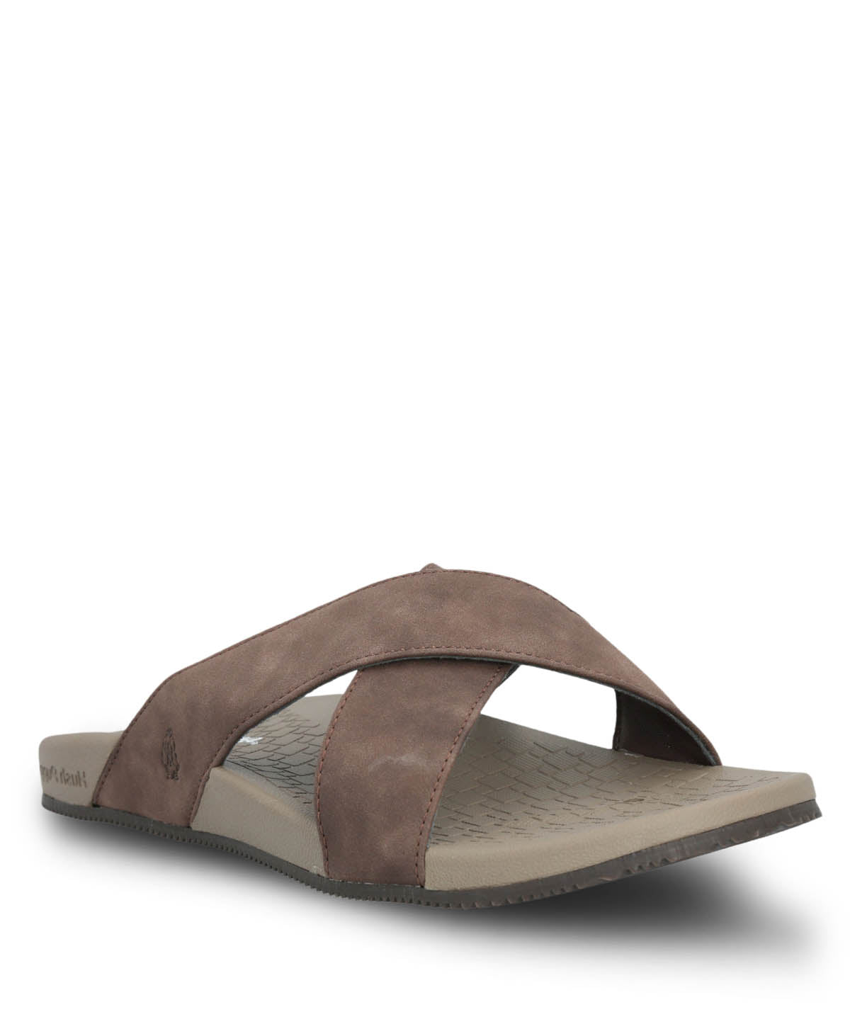 Sandalia Panto Hombre Café Oscuro