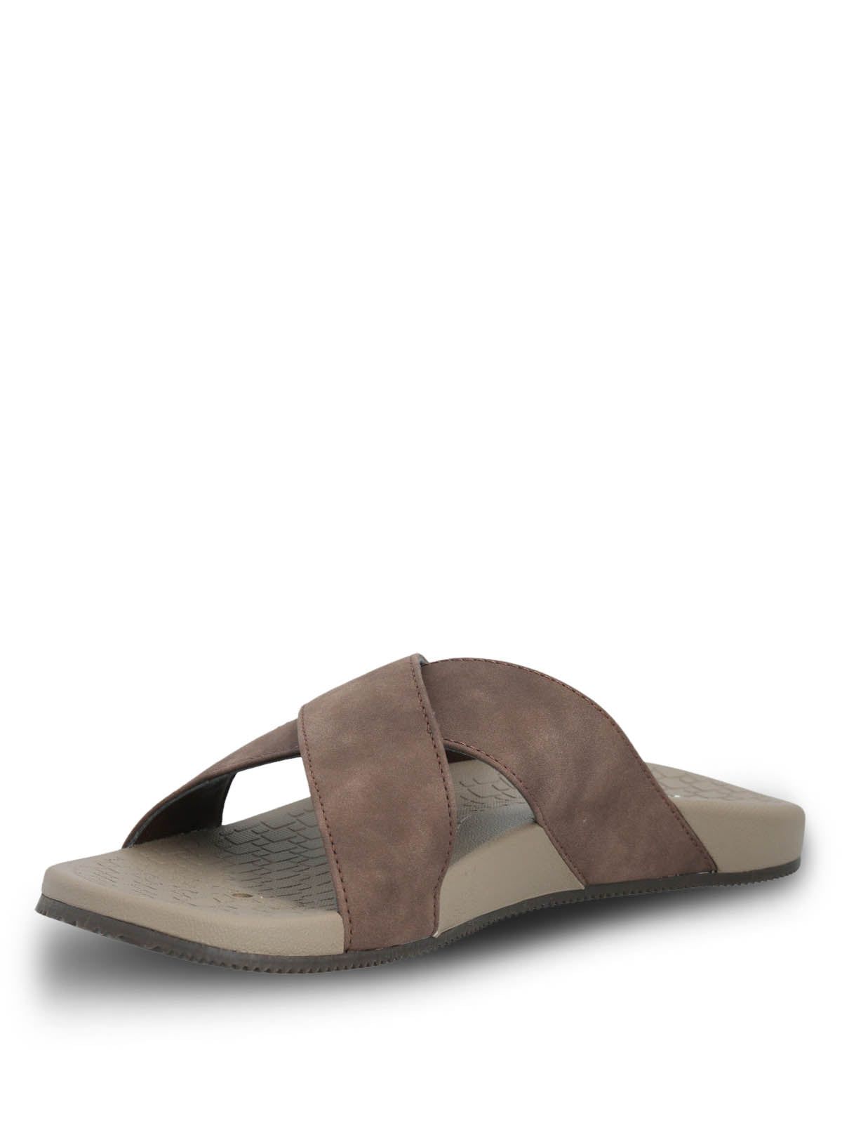 Sandalia Panto Hombre Café Oscuro