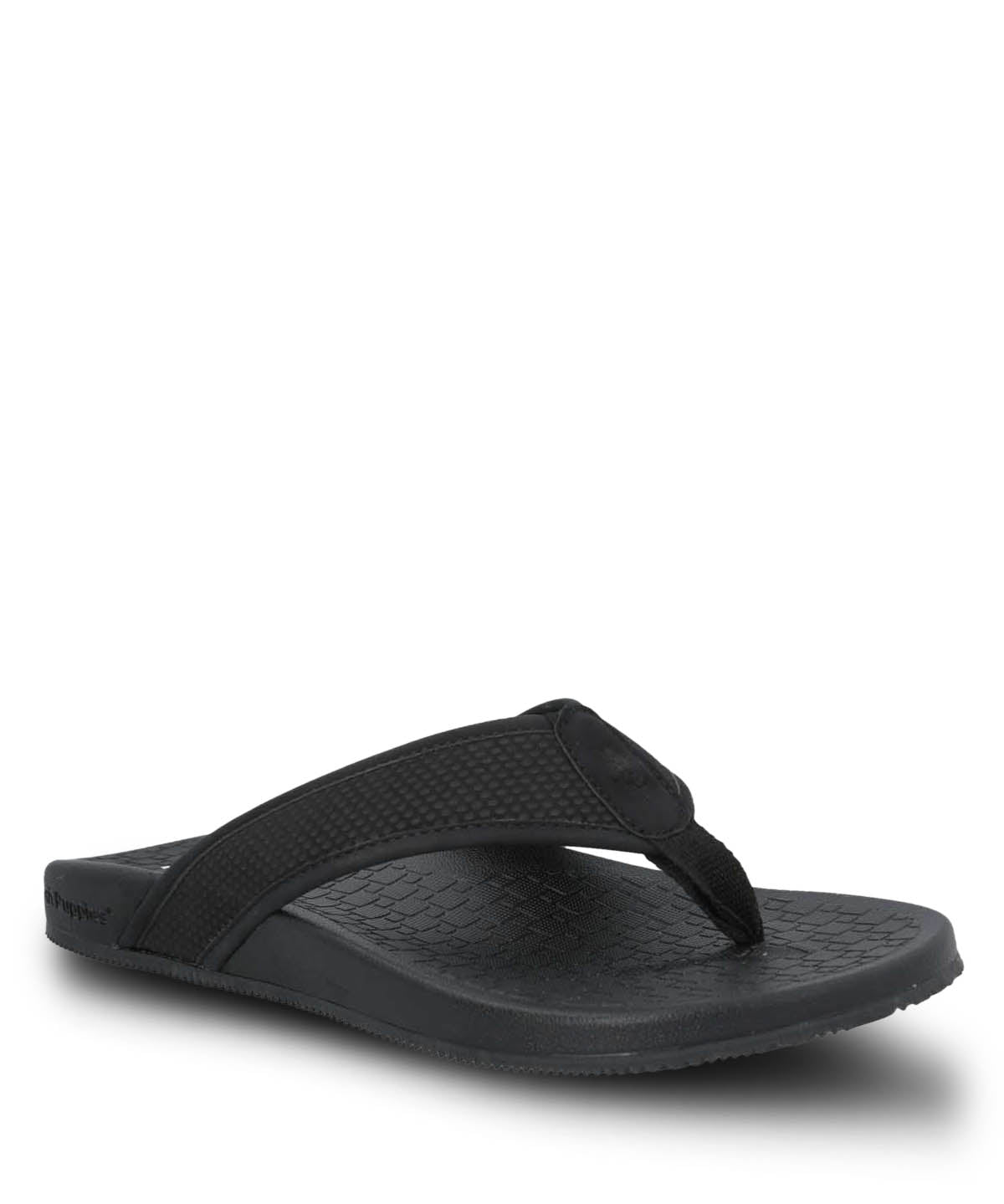 Sandalia Portel Hombre Negro | Hush Puppies