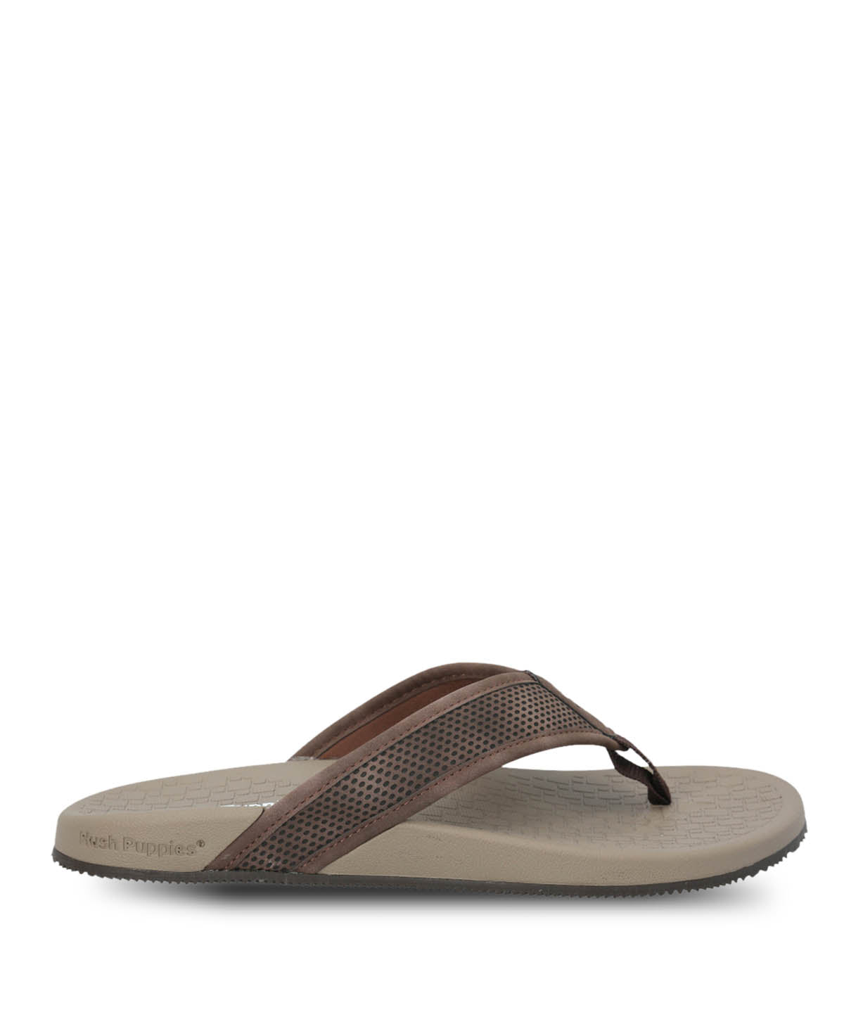 Sandalia Portel Hombre Café Oscuro