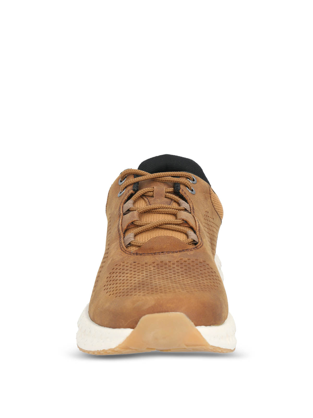 Zapatilla Cuero Hombre Spinal Lthr Lace Café