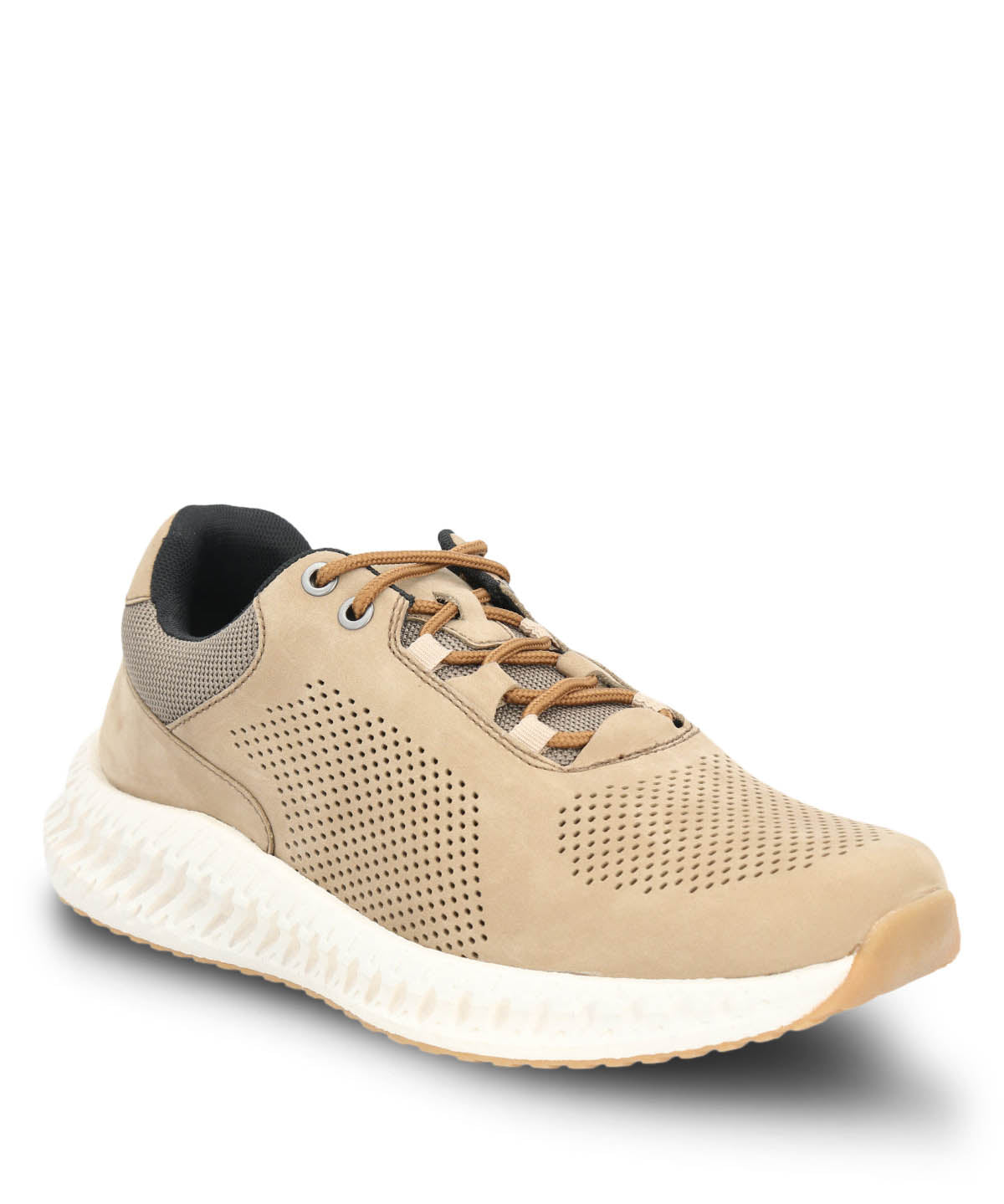 Zapatilla Cuero Hombre Spinal Lthr Lace Gris Claro