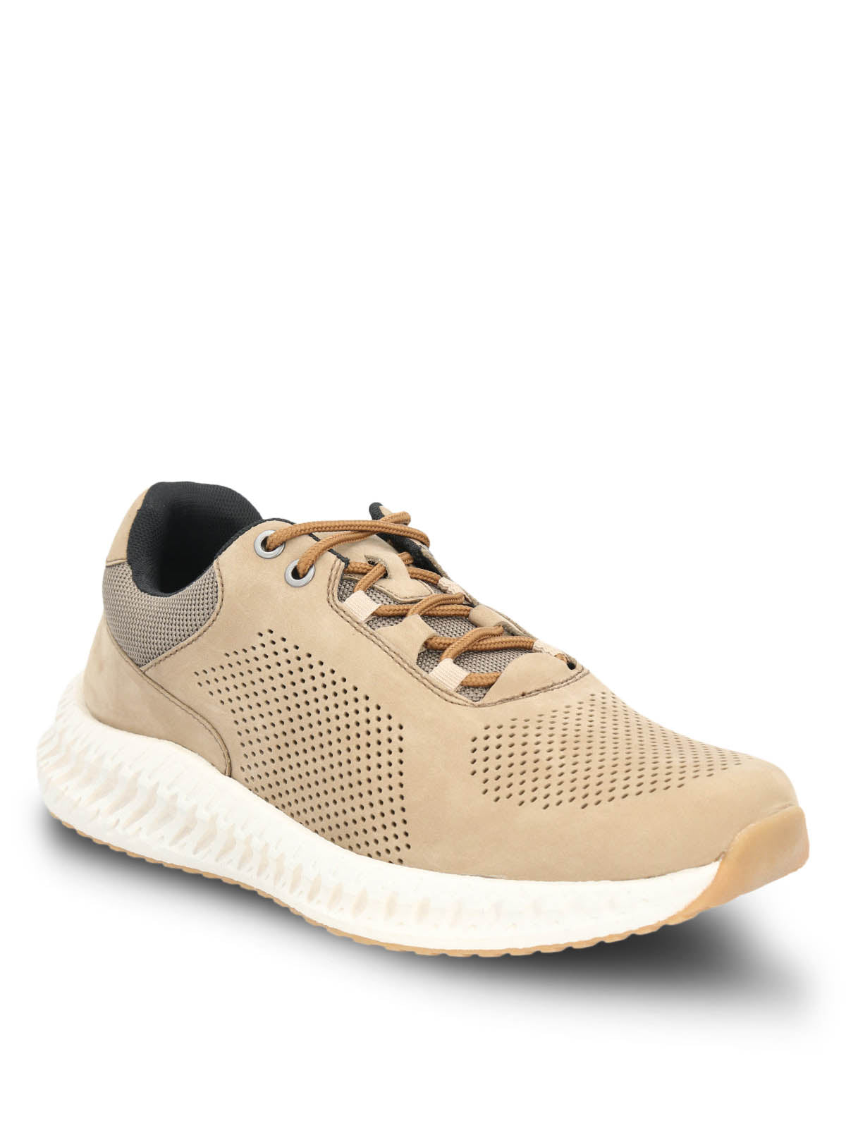 Zapatilla Cuero Hombre Spinal Lthr Lace Gris Claro