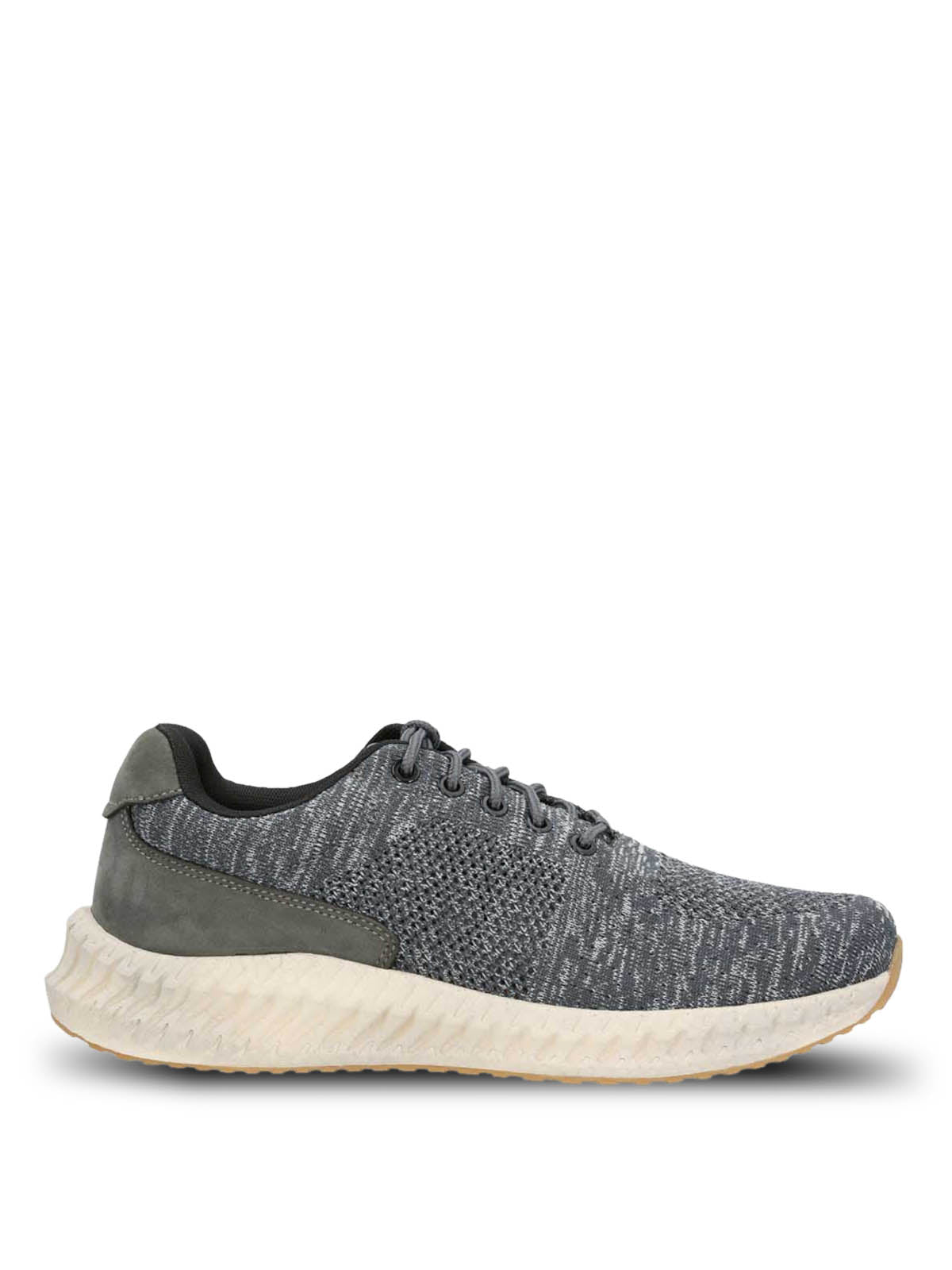 Zapatilla Spinal Hombre Knit Lace Gris Hush Puppies | Hush Puppies