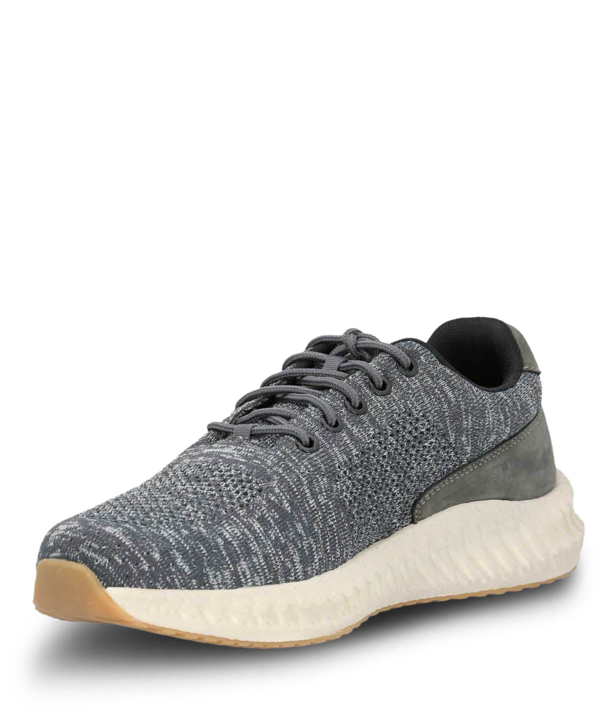 Zapatilla Spinal Hombre Knit Lace Gris Hush Puppies | Hush Puppies