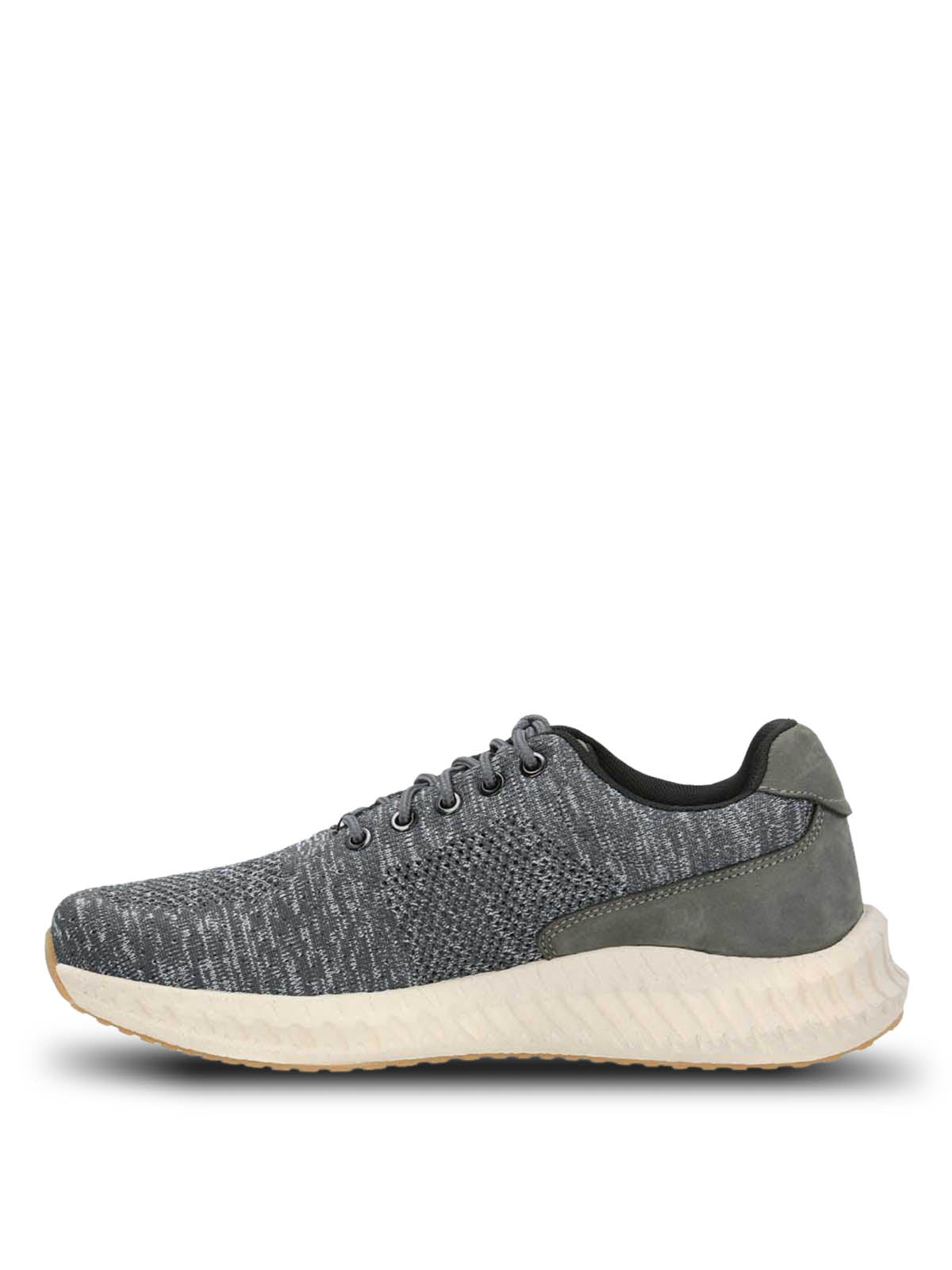 Zapatilla Spinal Hombre Knit Lace Gris Hush Puppies | Hush Puppies