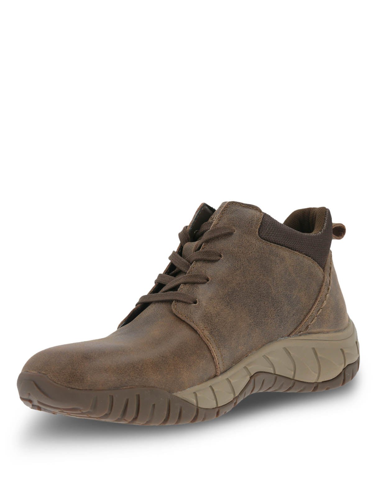 Botin Cuero Hombre Bodo Café Oscuro