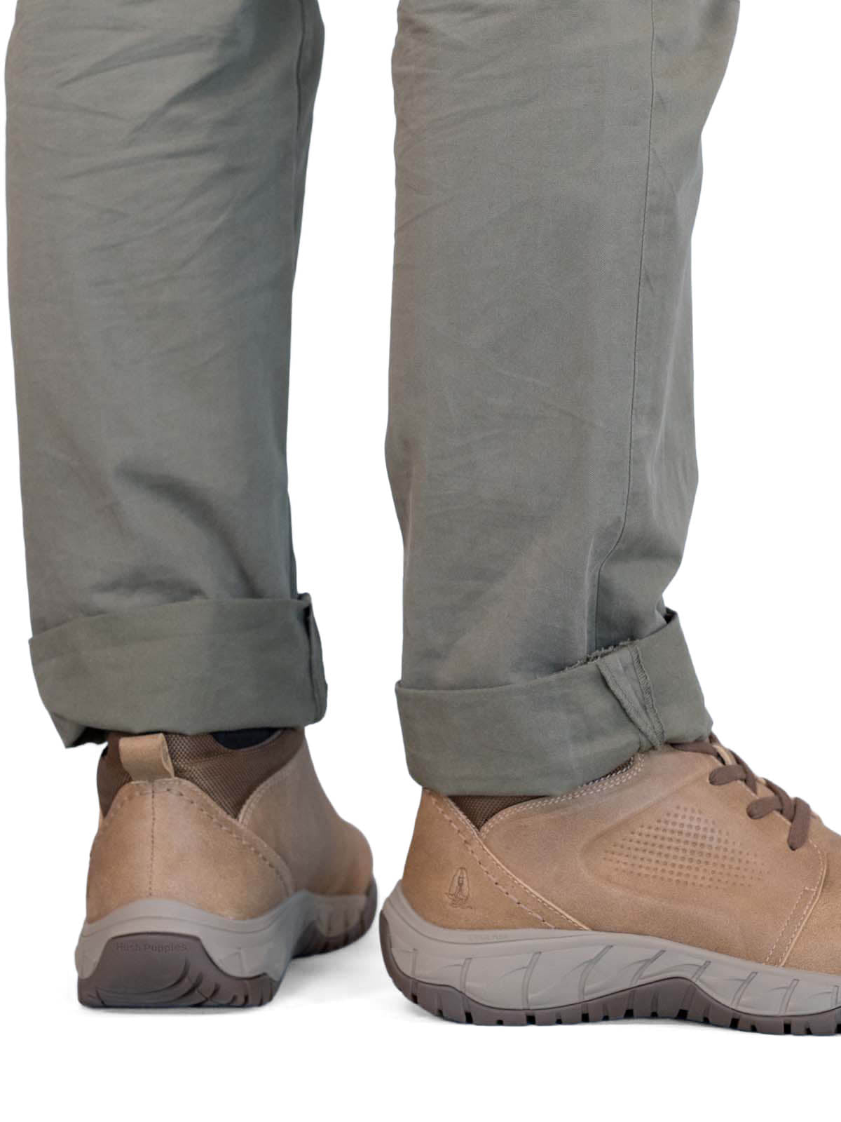 Botin Cuero Bodo Café Hush Puppies