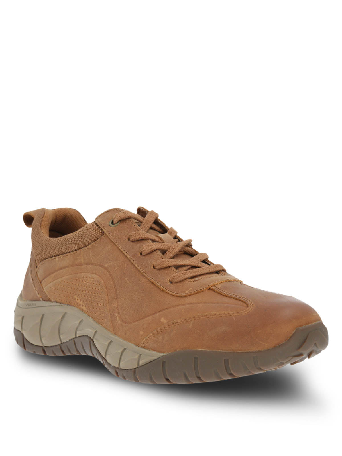 Zapatilla Cuero Hombre Morrin Taupe | Hush Puppies