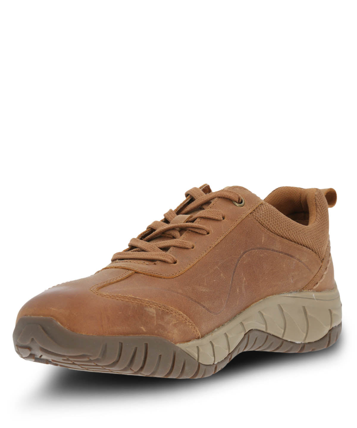 Zapatilla Cuero Hombre Morrin Taupe | Hush Puppies