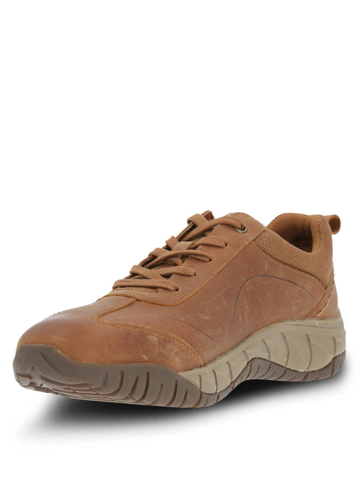 Zapatilla Cuero Hombre Morrin Taupe | Hush Puppies