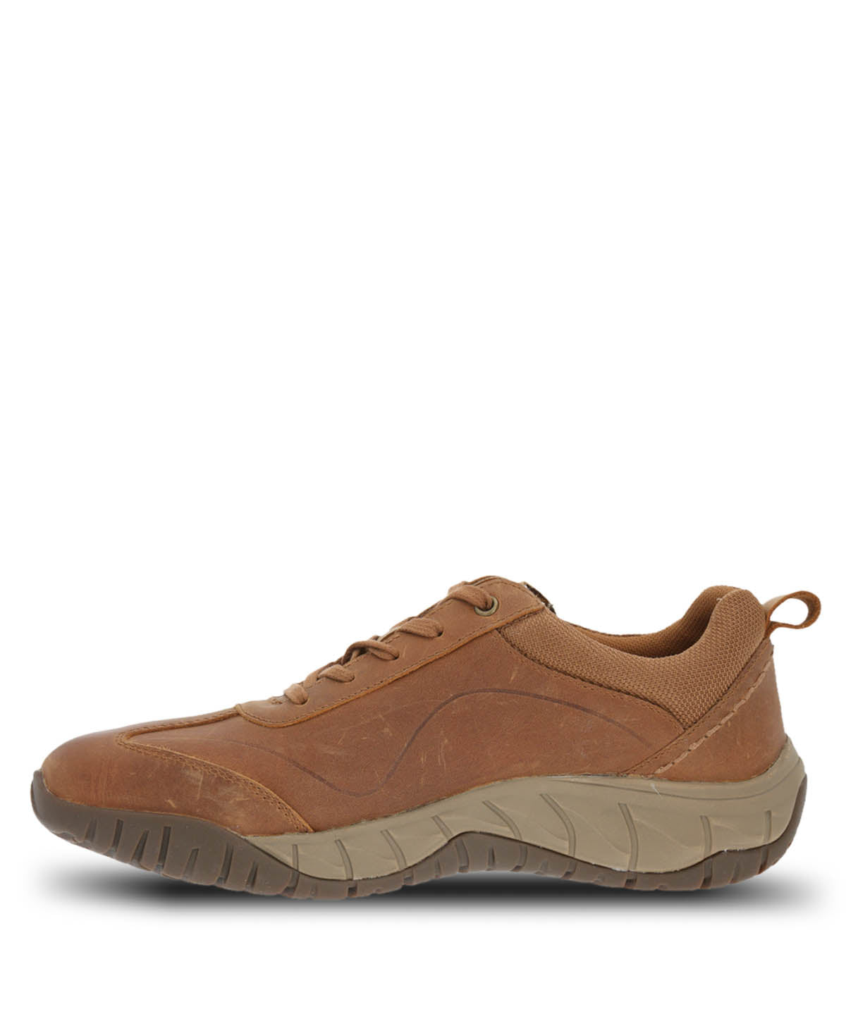 Zapatilla Cuero Hombre Morrin Taupe | Hush Puppies