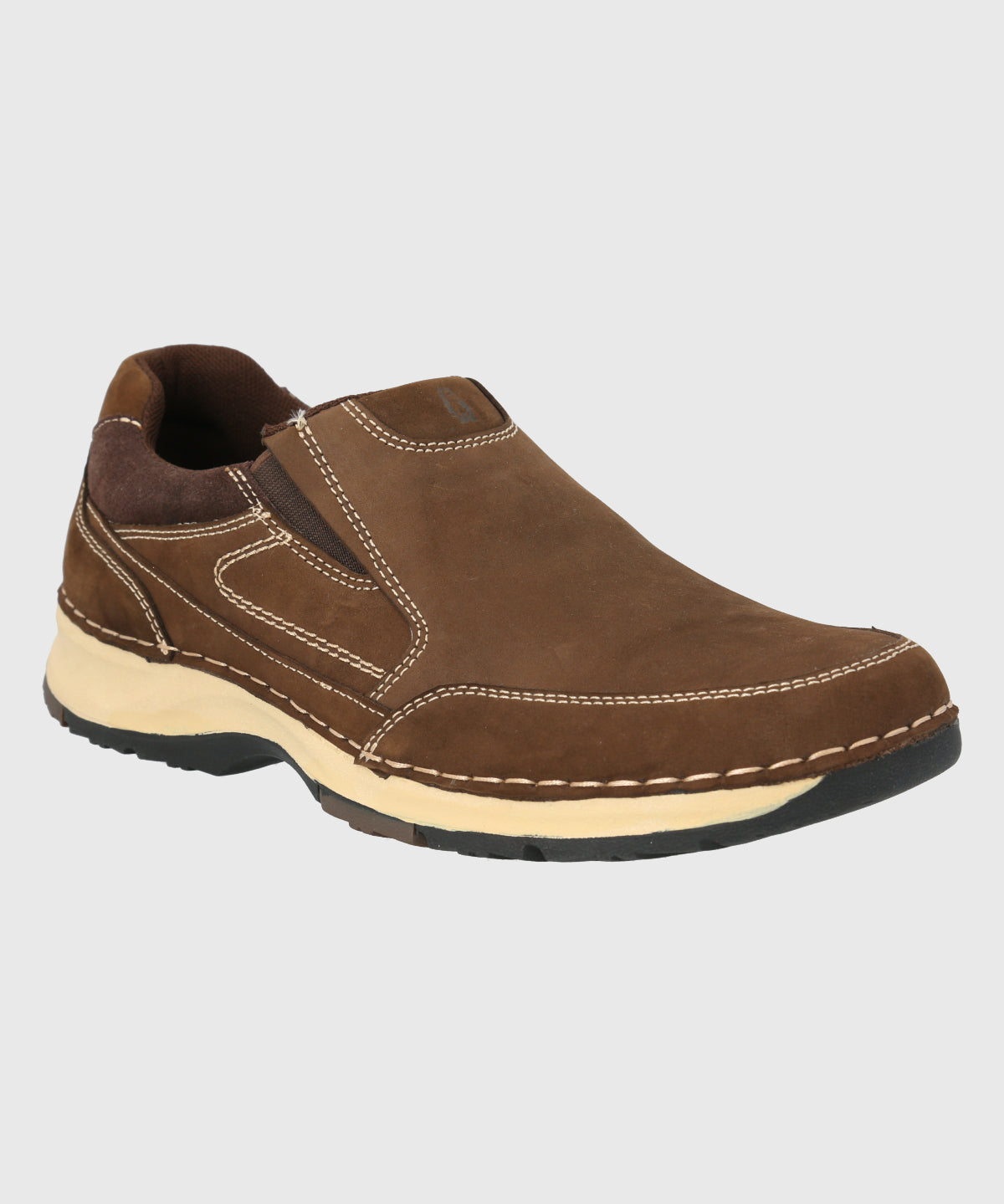 Slip On Cuero Vigor Café Oscuro-Hush Puppies Chile