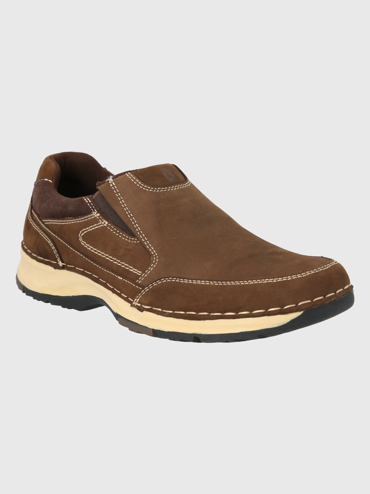 Slip On Cuero Vigor Café Oscuro-Hush Puppies Chile