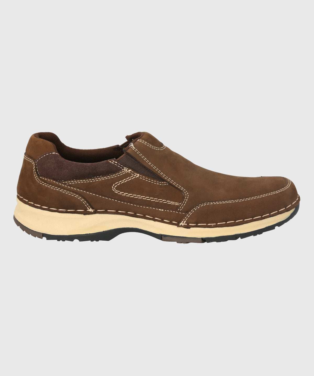 Slip On Cuero Vigor Café Oscuro-Hush Puppies Chile