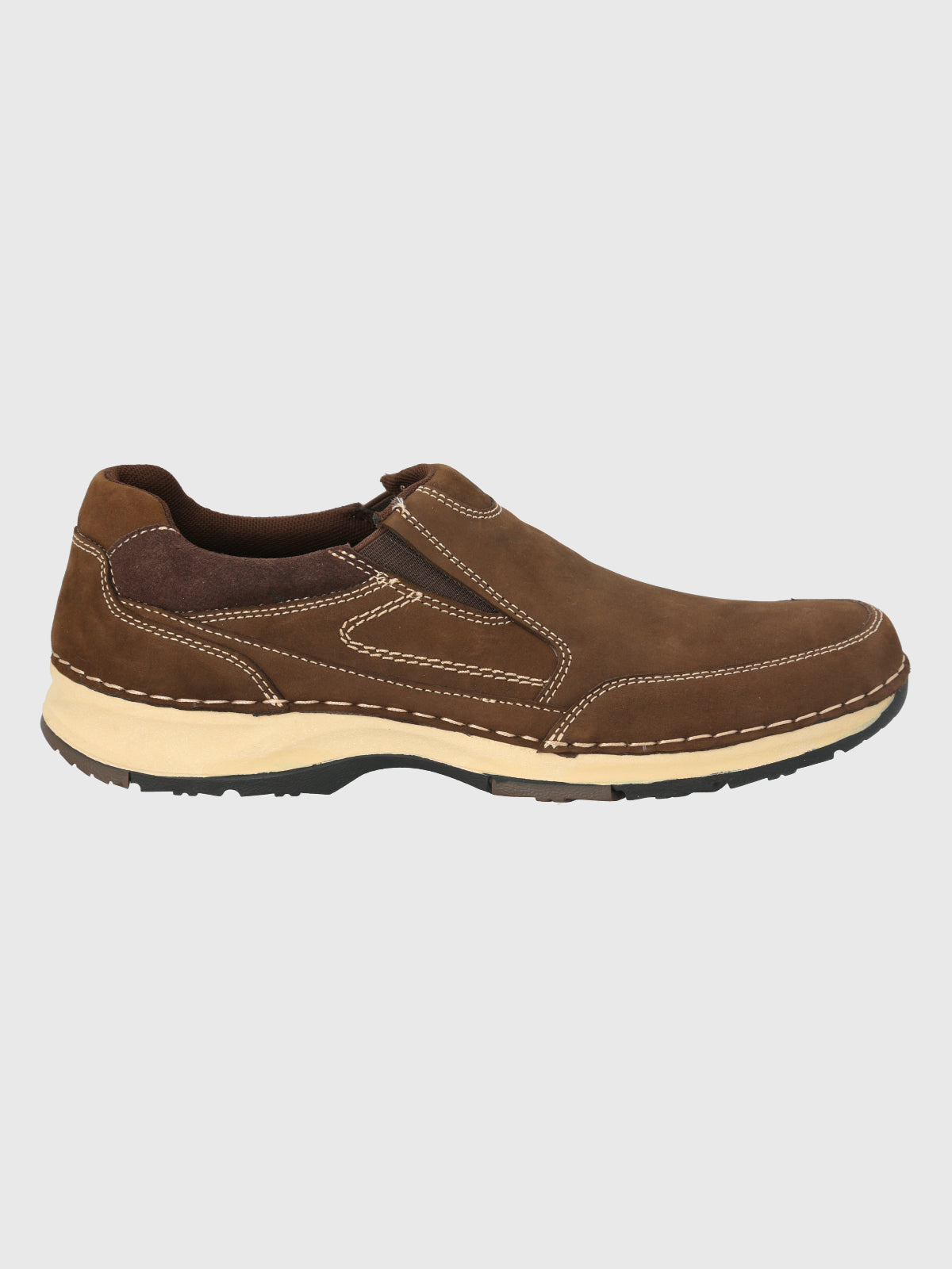Slip On Cuero Vigor Café Oscuro-Hush Puppies Chile