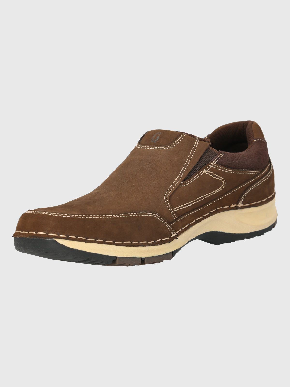 Slip On Cuero Vigor Café Oscuro-Hush Puppies Chile