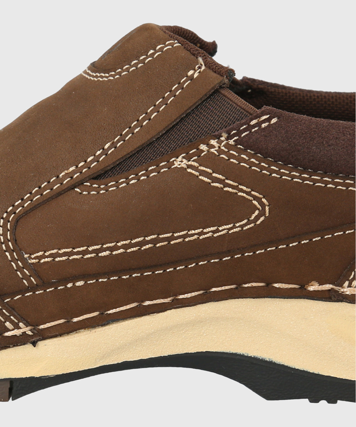 Slip On Cuero Vigor Café Oscuro-Hush Puppies Chile