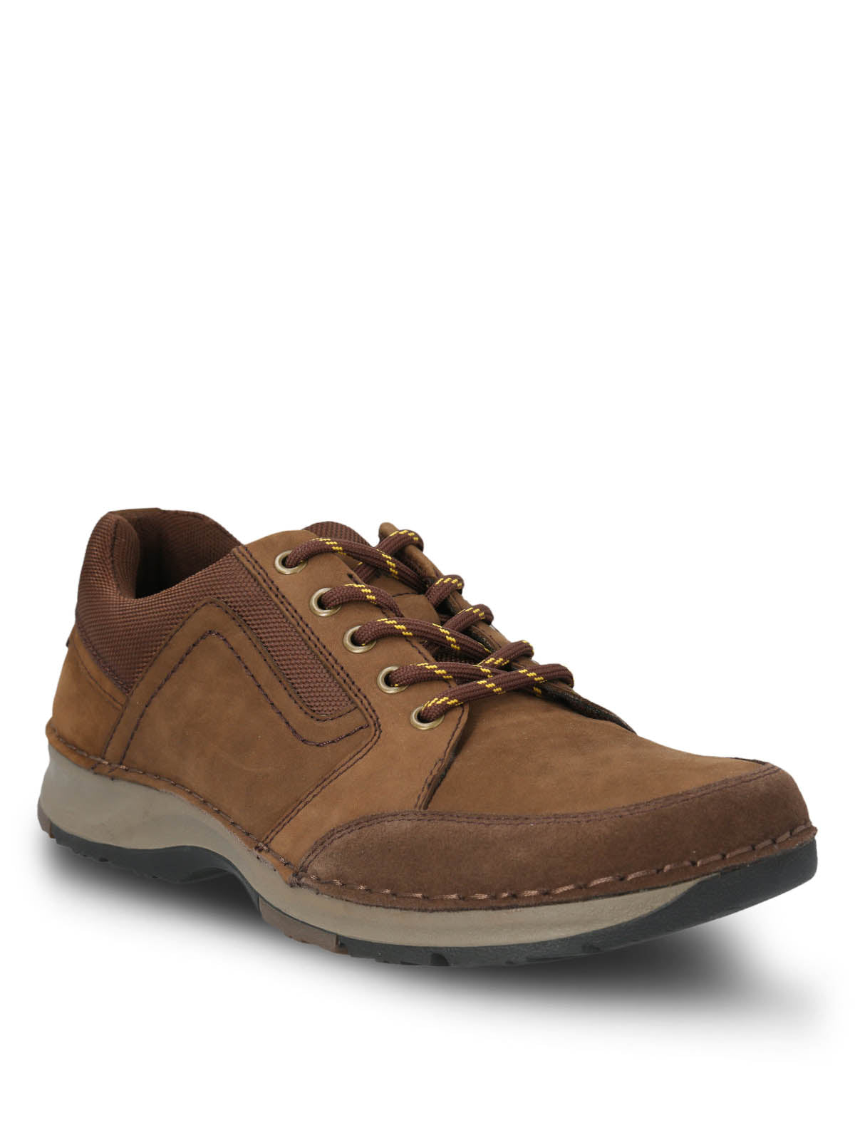 Zapato Cuero Hombre Darren Café Oscuro