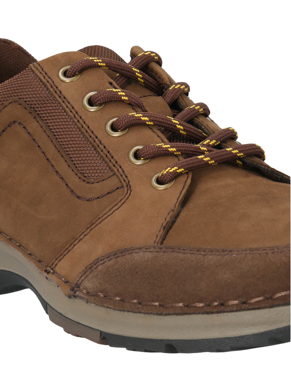 Zapato Cuero Hombre Darren Café Oscuro