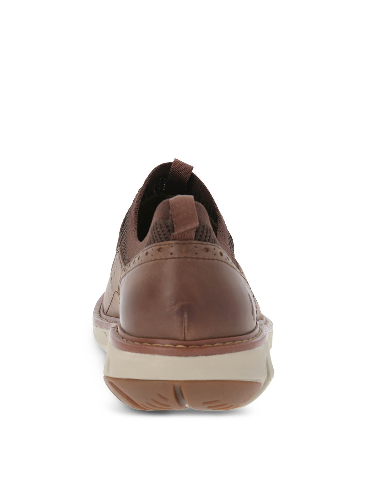Slip On Cuero Hombre Smart Slip On Café Oscuro