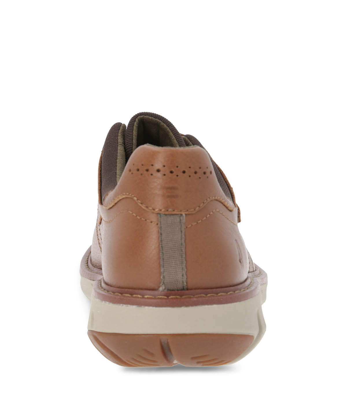 Zapato Cuero Hombre Smart Velcro Café Claro | Hush Puppies