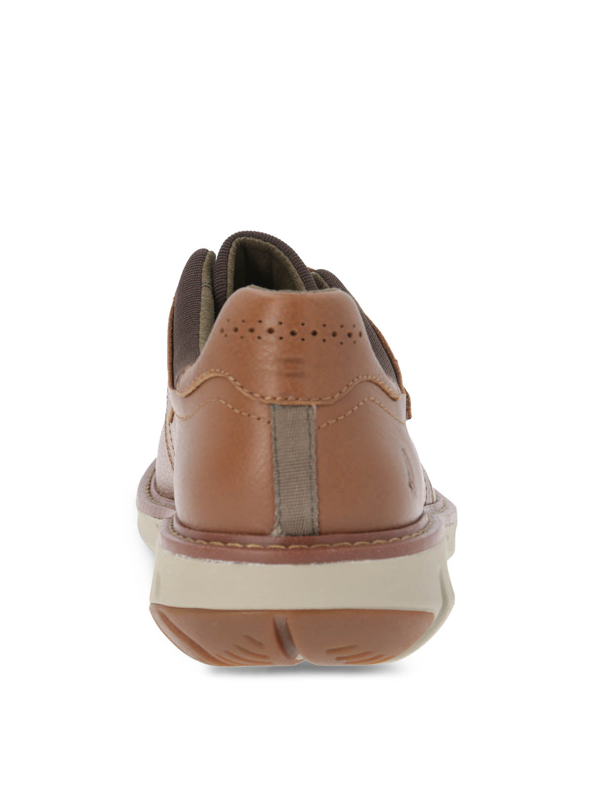 Zapato Cuero Hombre Smart Velcro Café Claro | Hush Puppies