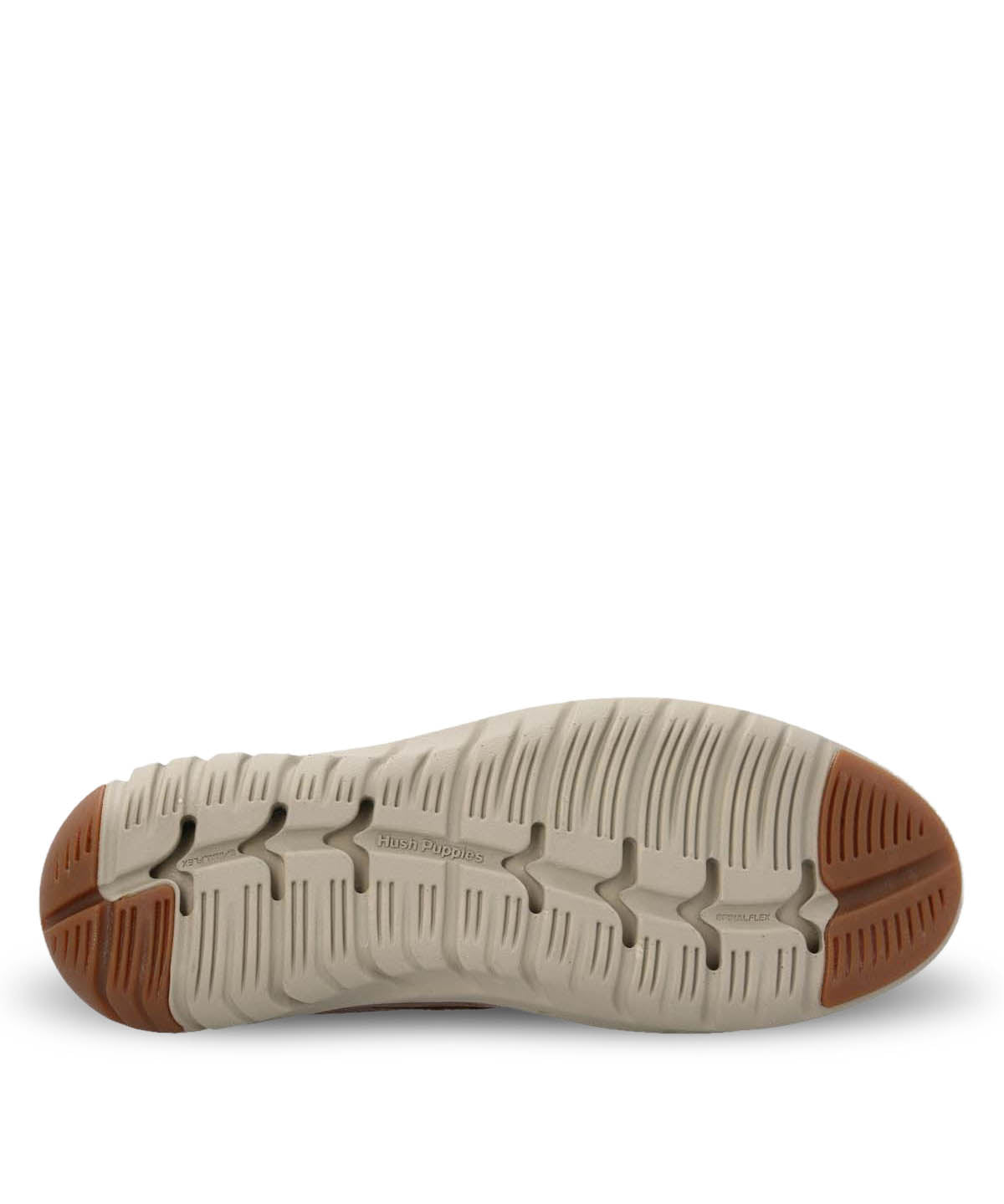 Zapato Cuero Hombre Smart Velcro Café Claro | Hush Puppies