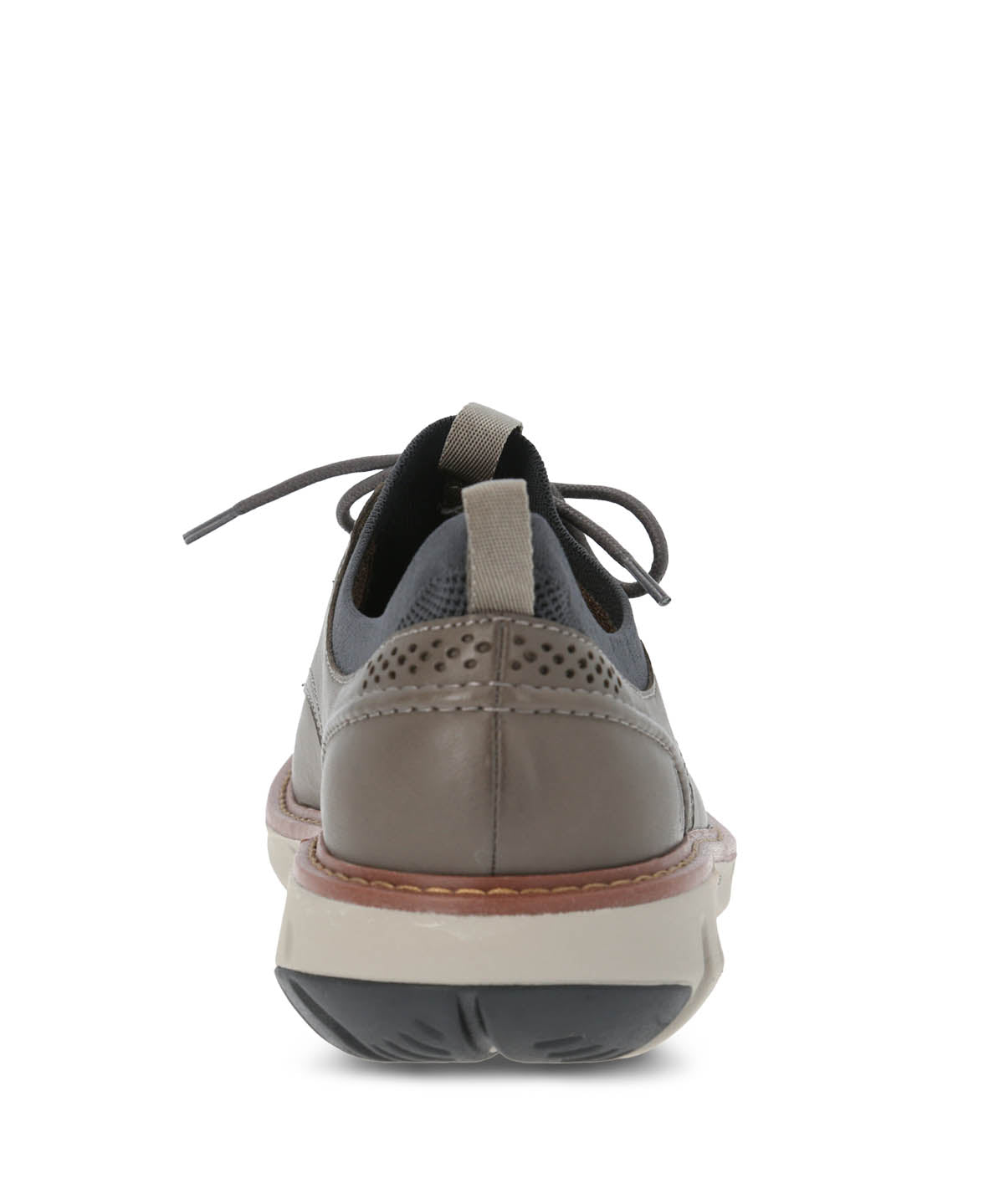 Zapatilla Cuero Hombre Smart Laceup Gris