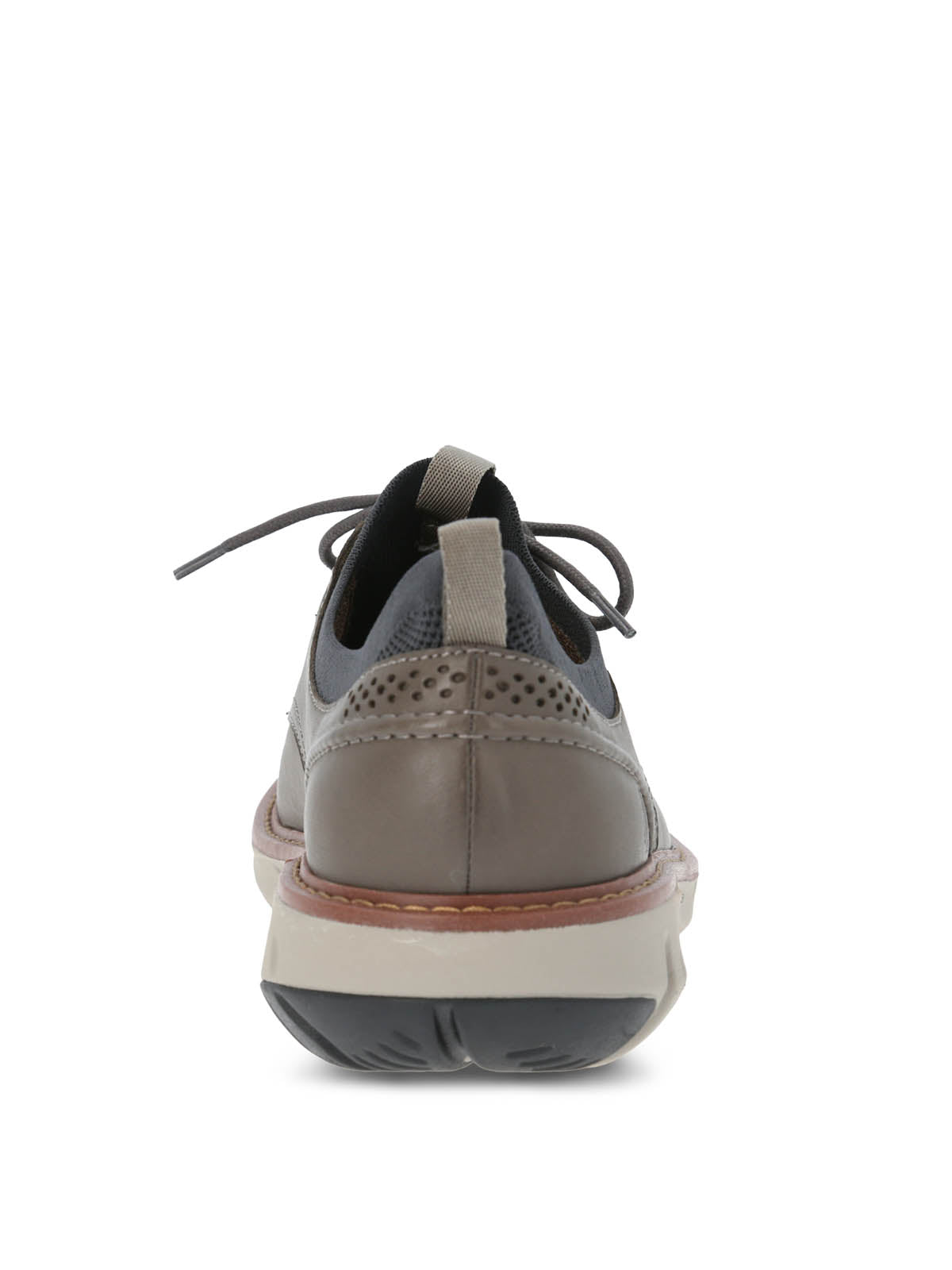 Zapatilla Cuero Hombre Smart Laceup Gris