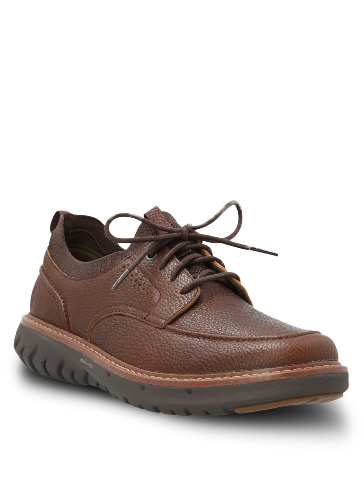 Zapatilla Cuero Smart Laceup Café Hush Puppies