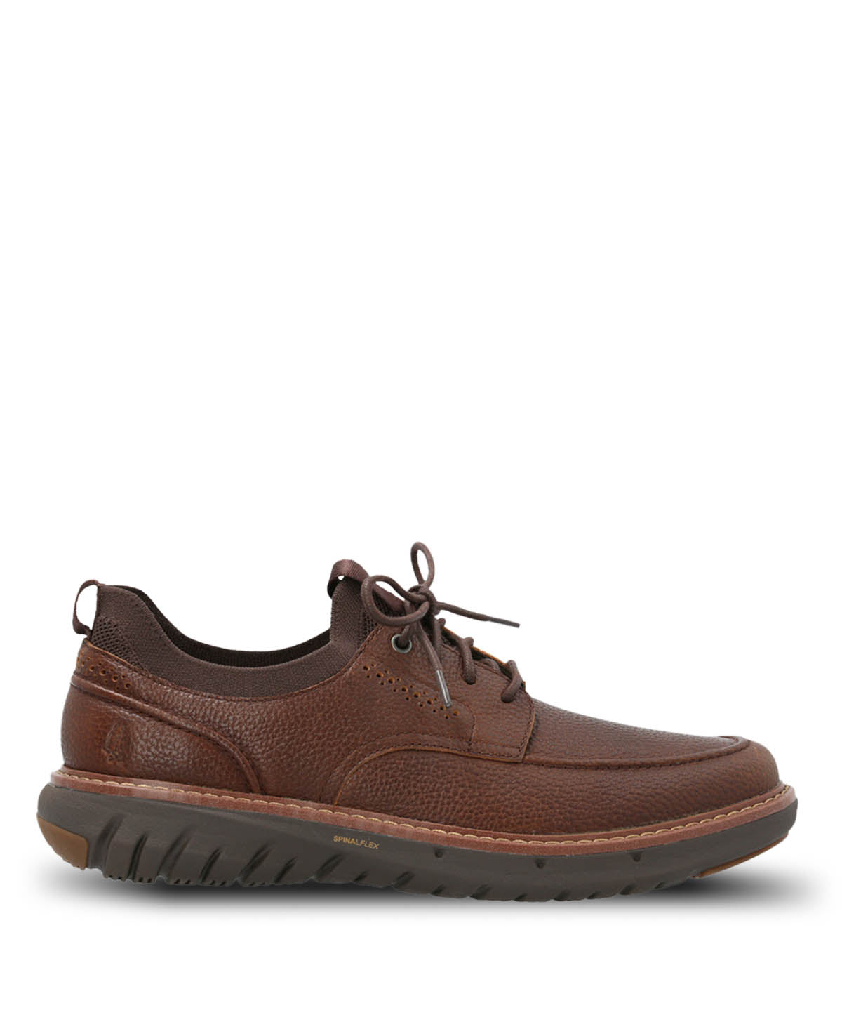 Zapatilla Cuero Smart Laceup Café Hush Puppies