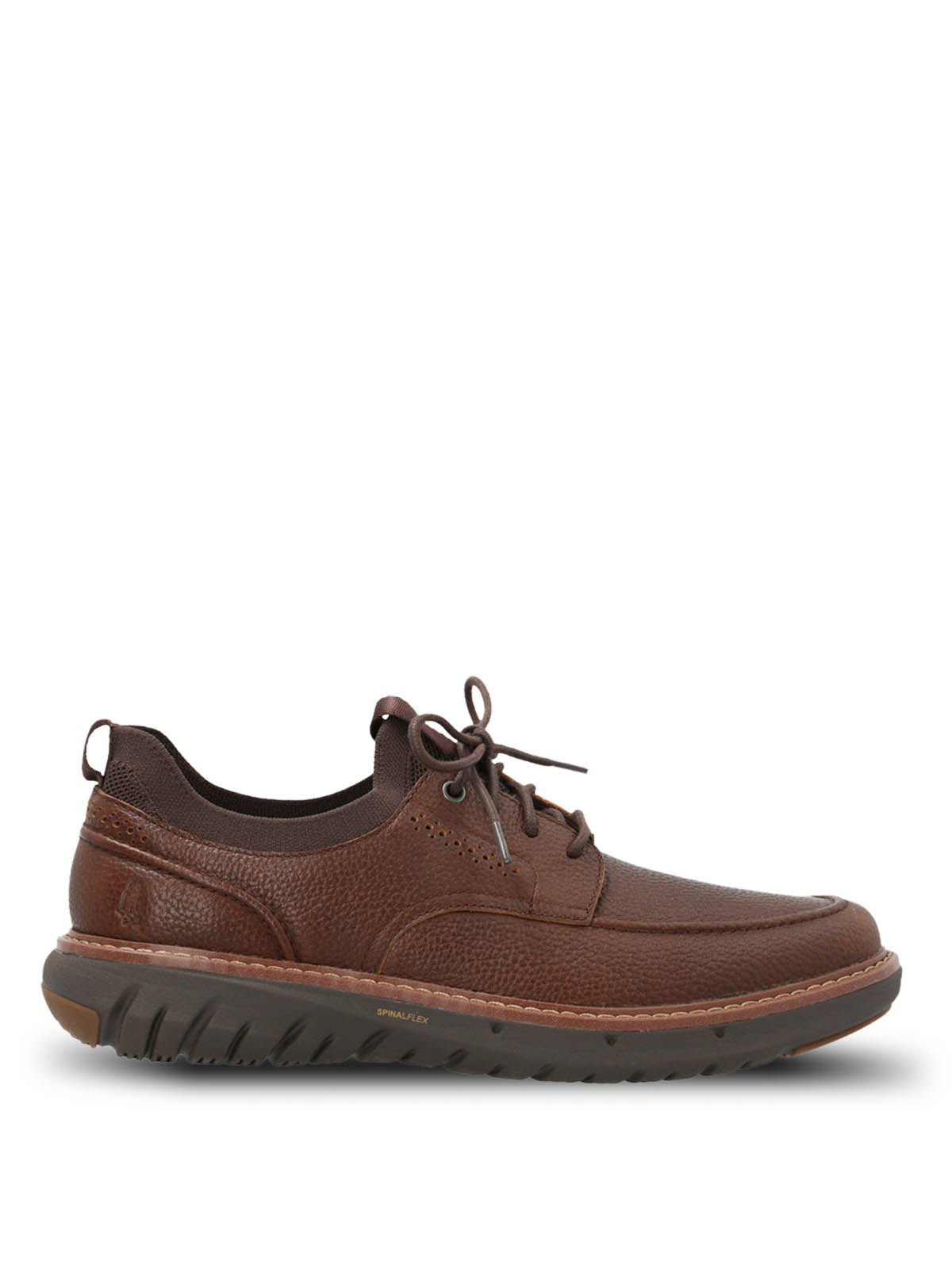 Zapatilla Cuero Smart Laceup Café Hush Puppies
