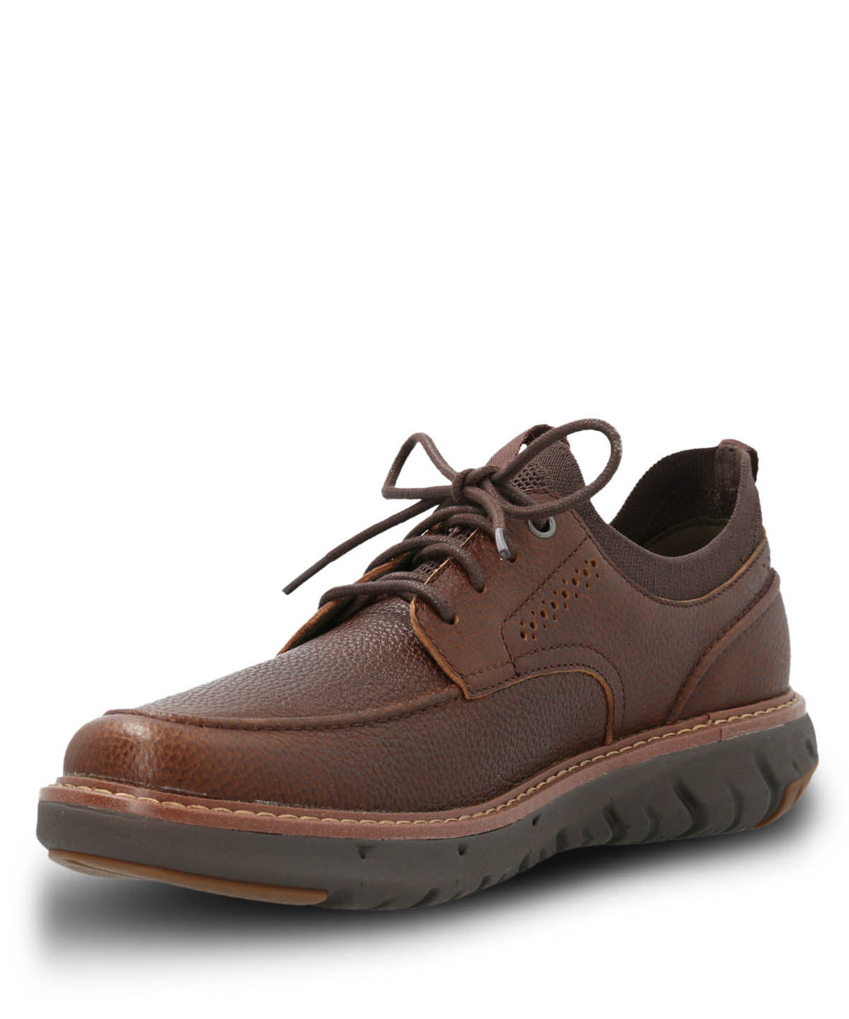 Zapatilla Cuero Smart Laceup Café Hush Puppies
