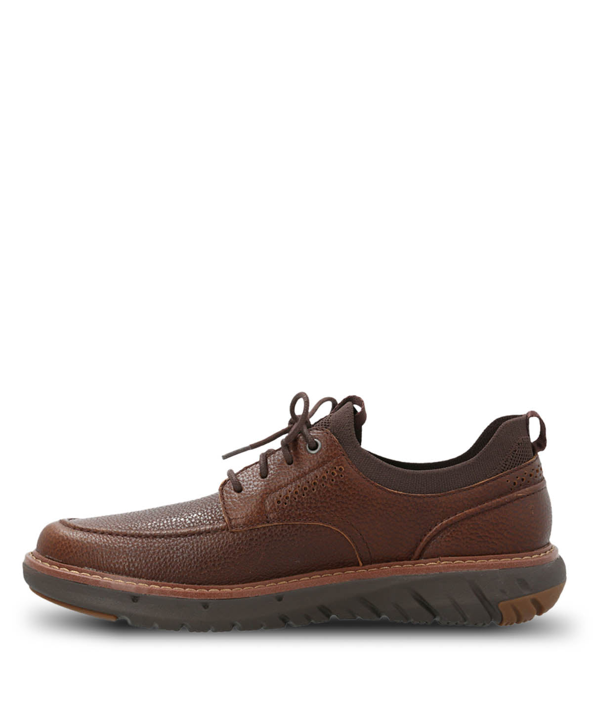 Zapatilla Cuero Smart Laceup Café Hush Puppies
