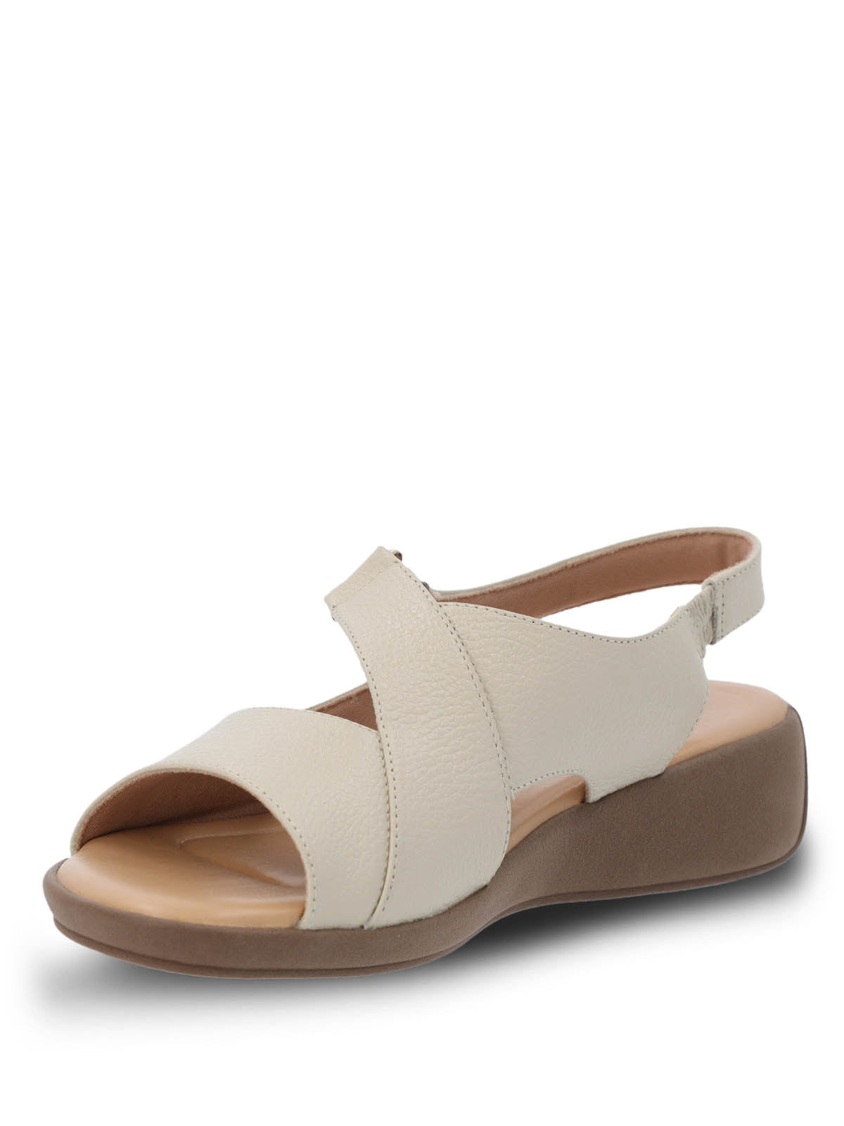 Sandalia Mujer Cuero Lifestyle 2 Beige