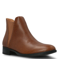 Botin Cuero Mujer Alva Café Hush Puppies