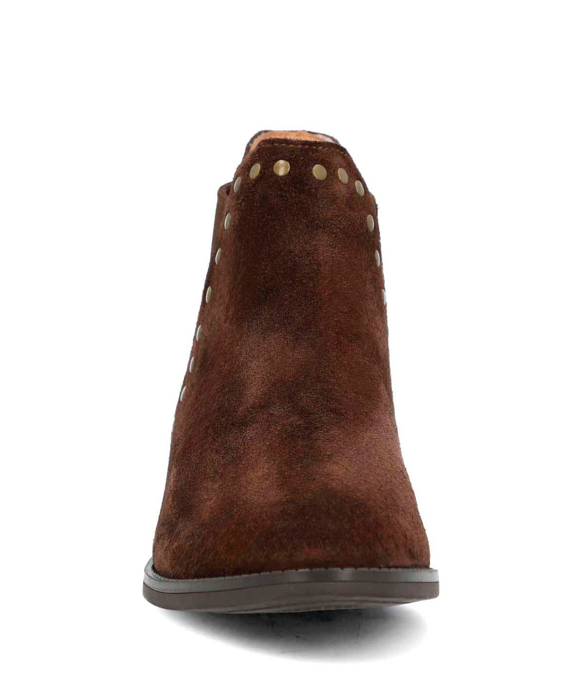 Botin Cuero Mujer Alva Café