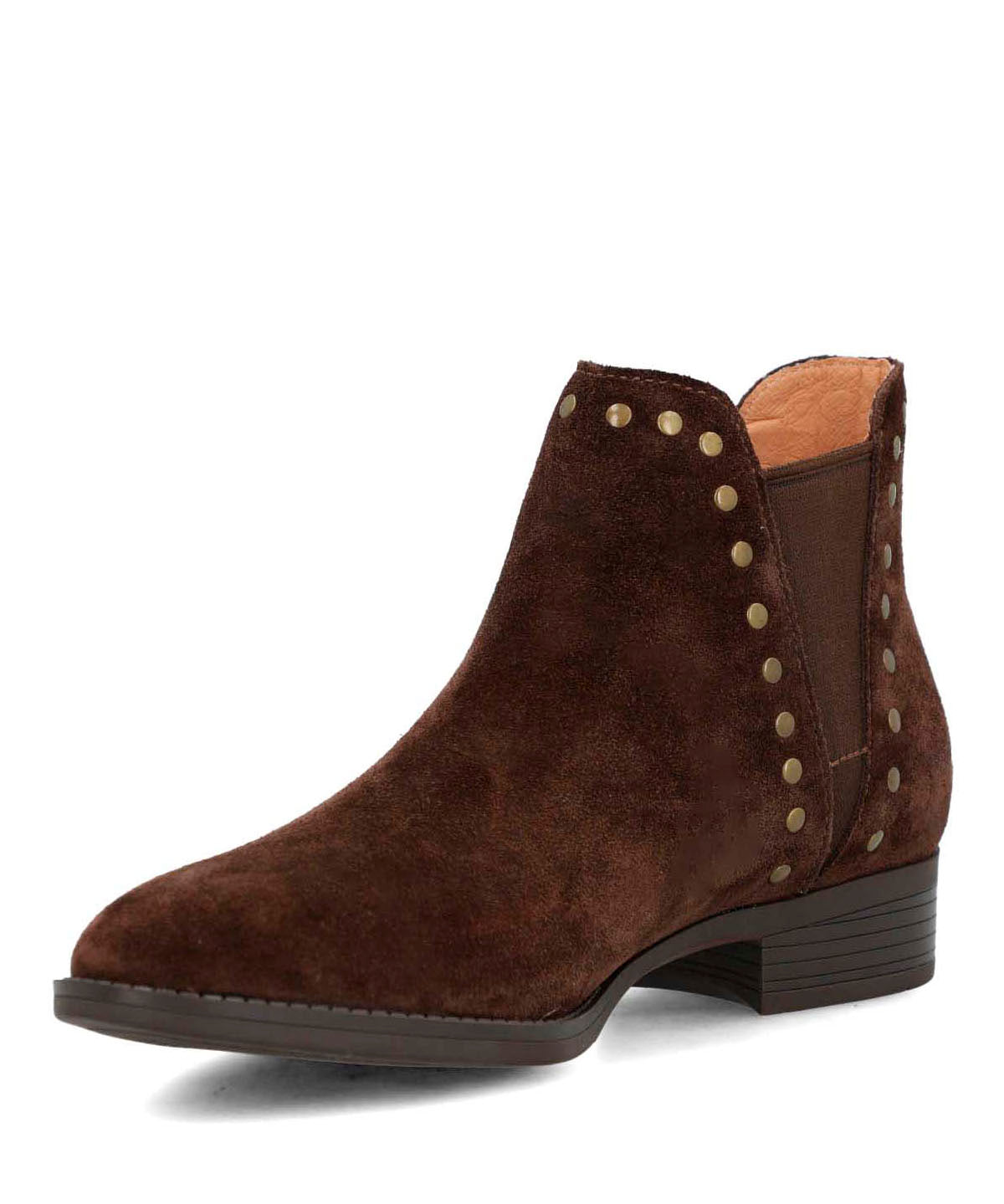 Botin Cuero Mujer Alva Café