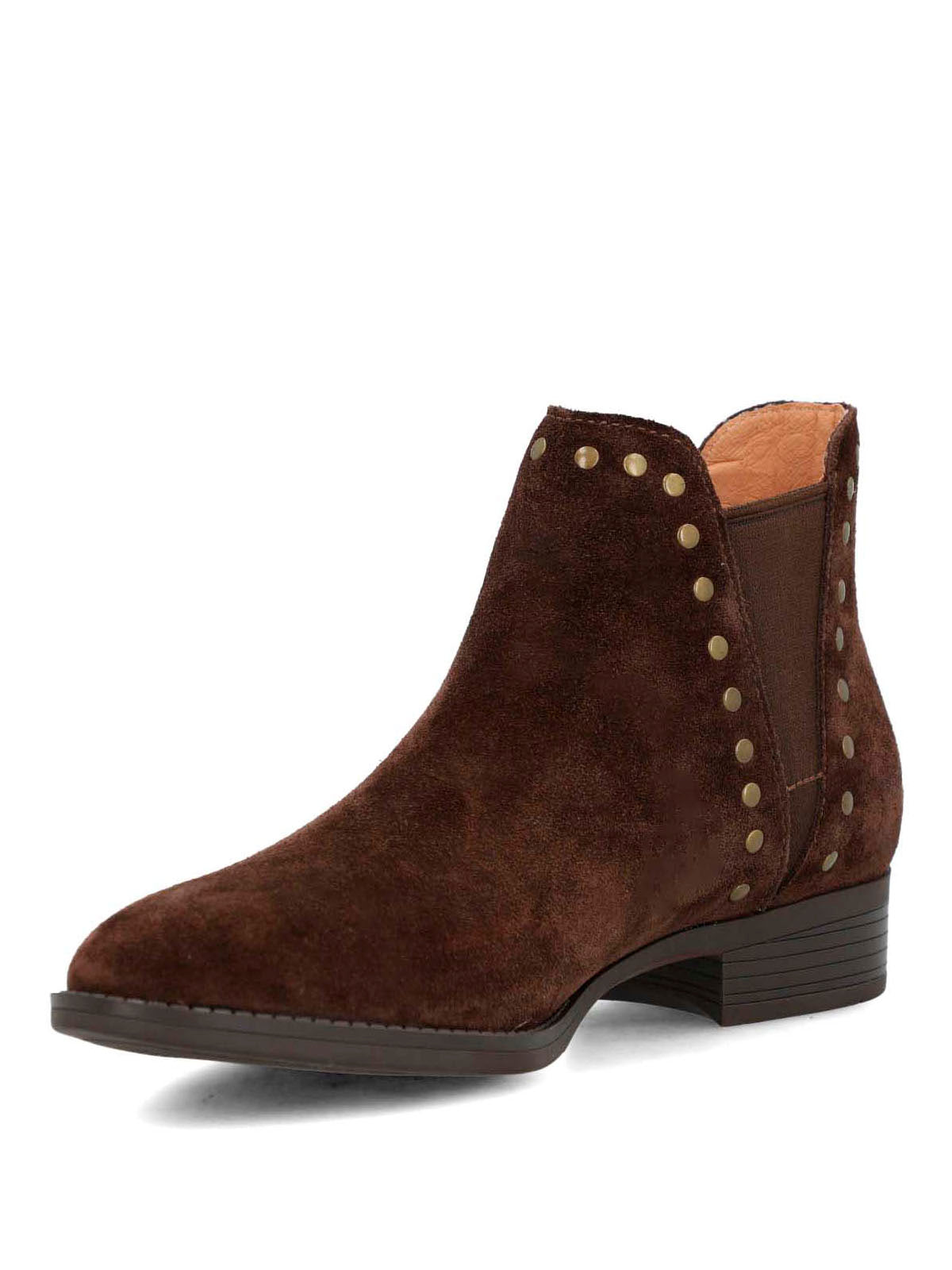 Botin Cuero Mujer Alva Café