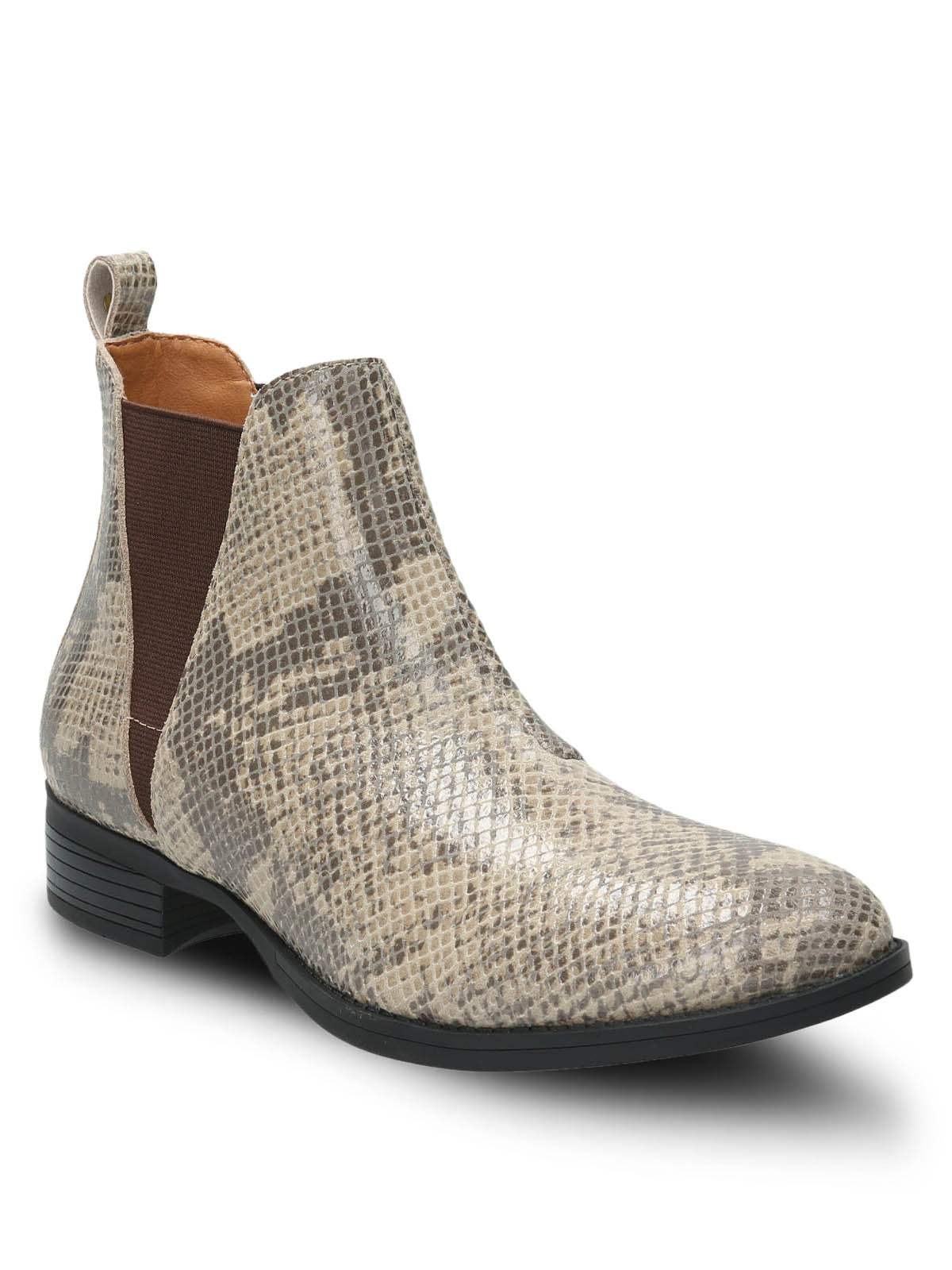 Botin Cuero Mujer Alva  Beige | Hush Puppies