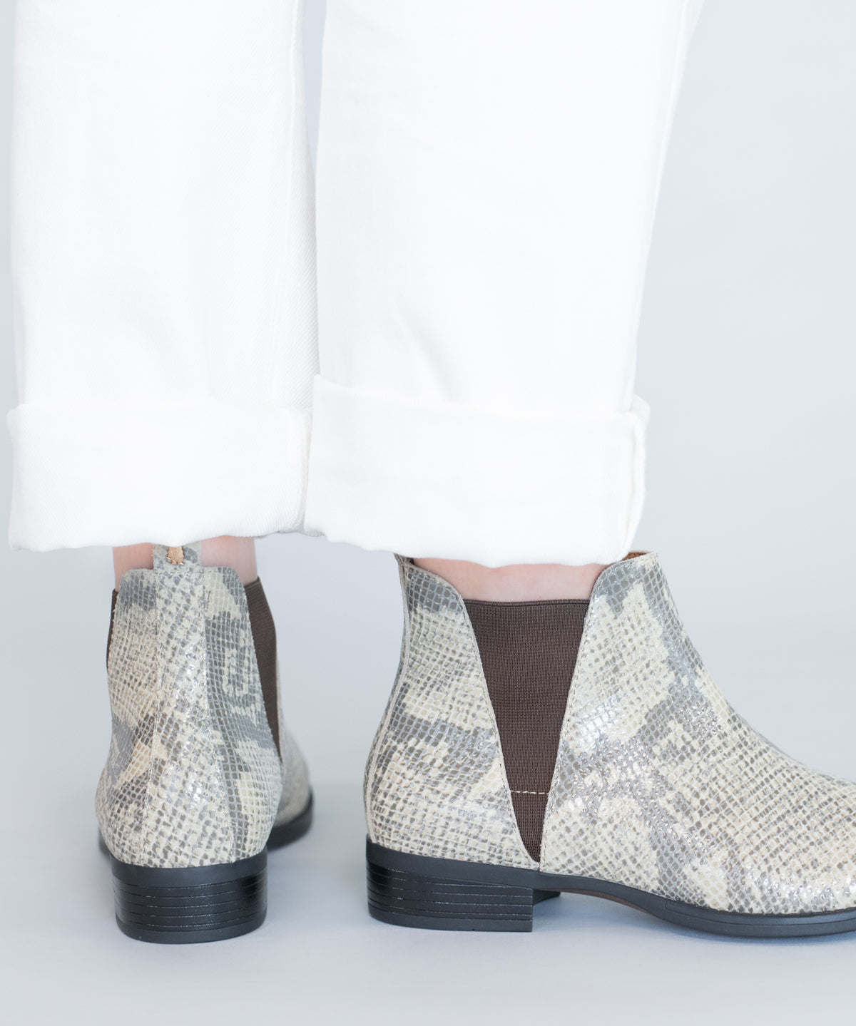 Botin Cuero Mujer Alva  Beige | Hush Puppies