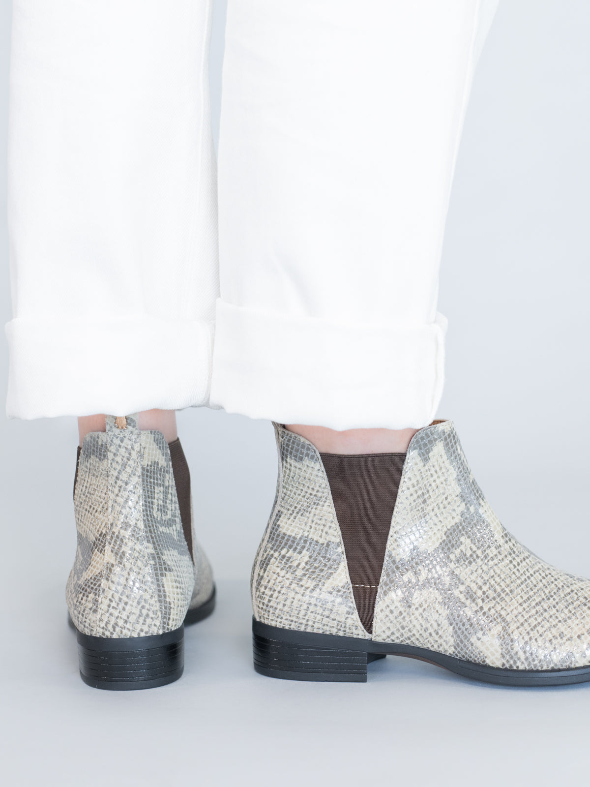 Botin Cuero Mujer Alva  Beige | Hush Puppies