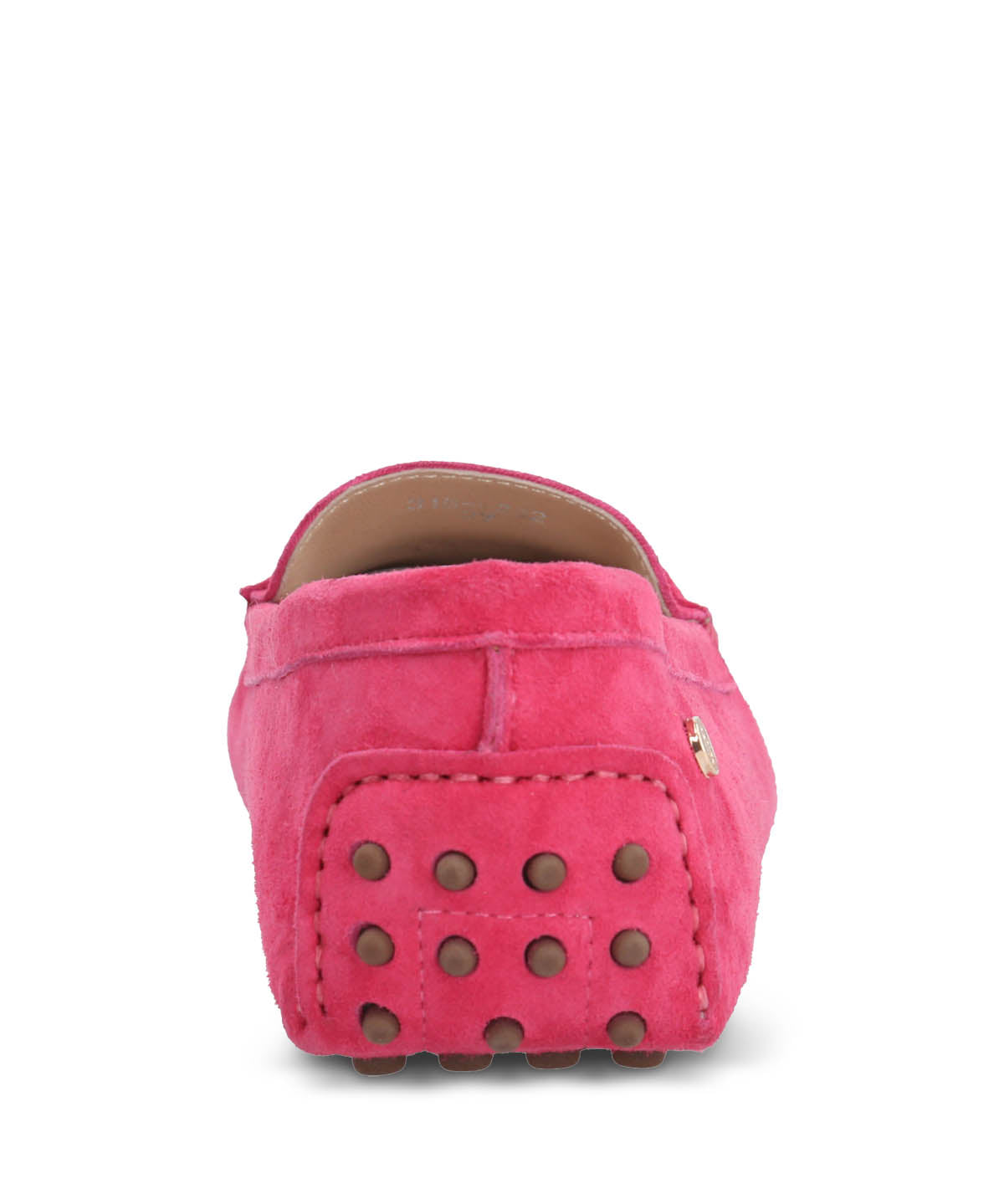 Mocasin Cuero Mujer Band Rosado Hush Puppies