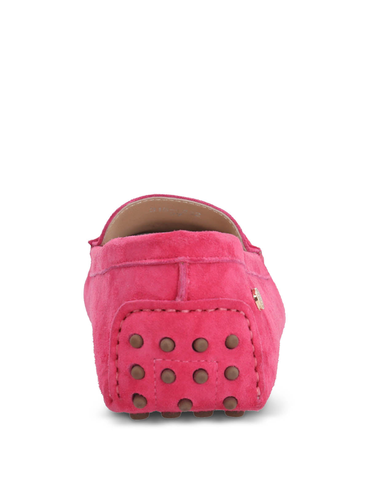 Mocasin Cuero Mujer Band Rosado Hush Puppies