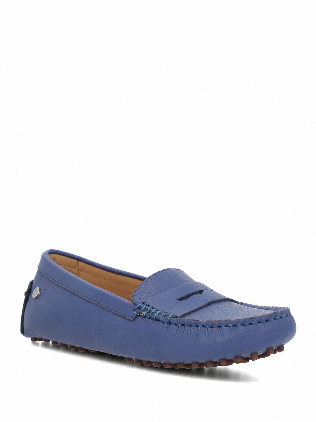 Mocasin Mujer Band Azul