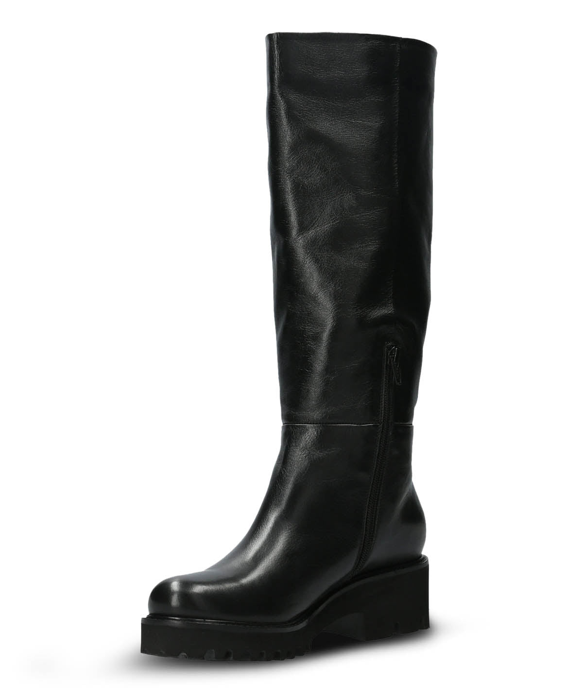 Bota Cuero Mujer Blissful Negro