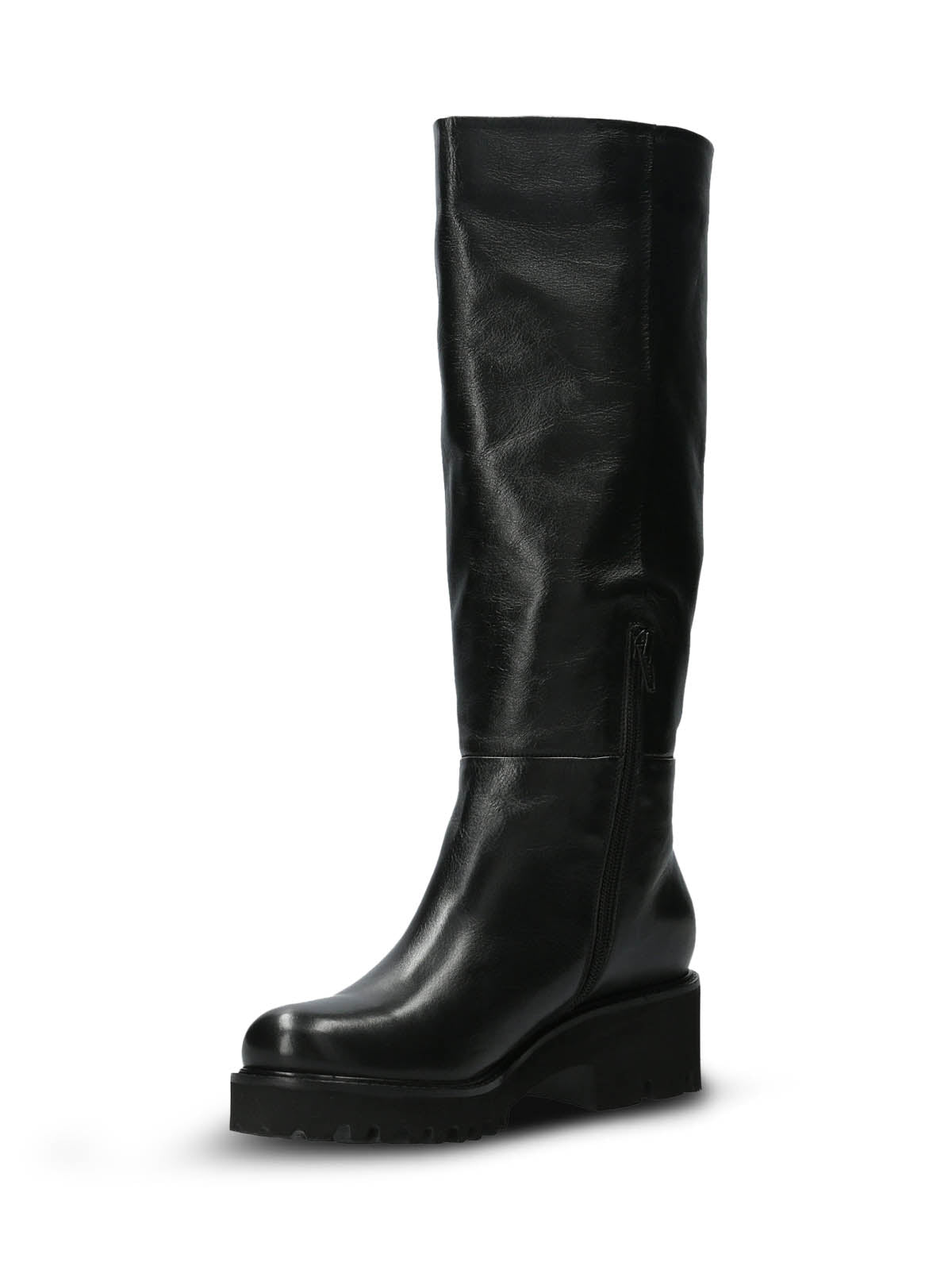 Bota Cuero Mujer Blissful Negro
