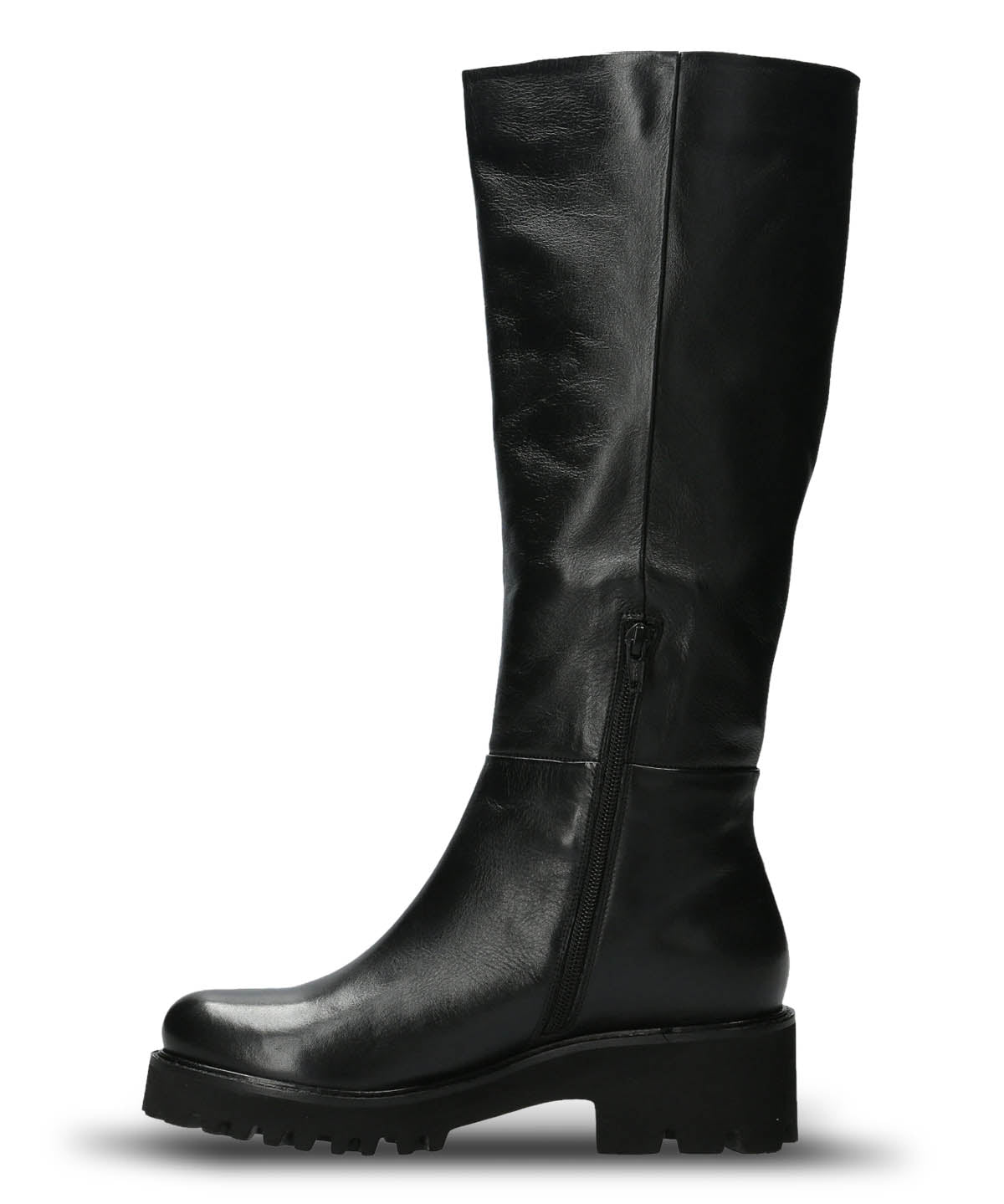 Bota Cuero Mujer Blissful Negro